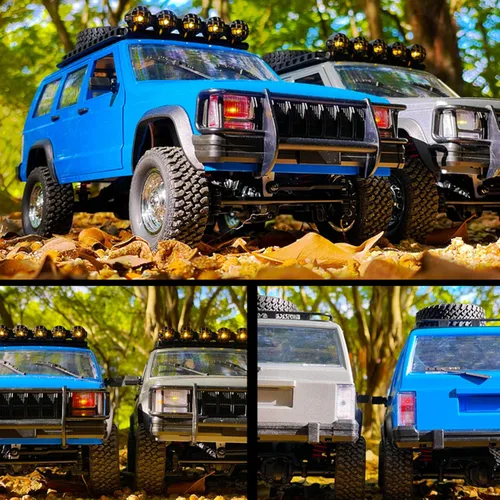 Miniatura 2 de GoolRC RC Rock Crawler, coche de control remoto a escala 1:12, camión RC todoterreno 4WD de 2.4Ghz, vehículo de escalada en todo terreno, regalos
