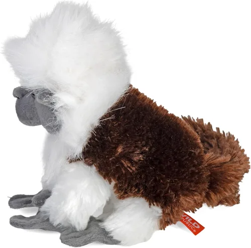 Miniatura 5 de Wild Republic Peluche de Tamarin de algodón con parte superior, juguete de peluche, regalos para niños, abrazos, 8 pulgadas