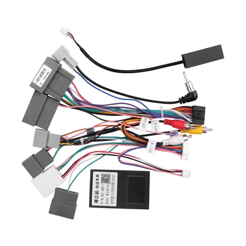 Miniatura 9 de Arnés de cable estéreo para automóvil de 16 pines con caja Canbus para Honda CRV 2015-2016 2.4L, Civic 2014-2015, retención de fábrica LaneWatch