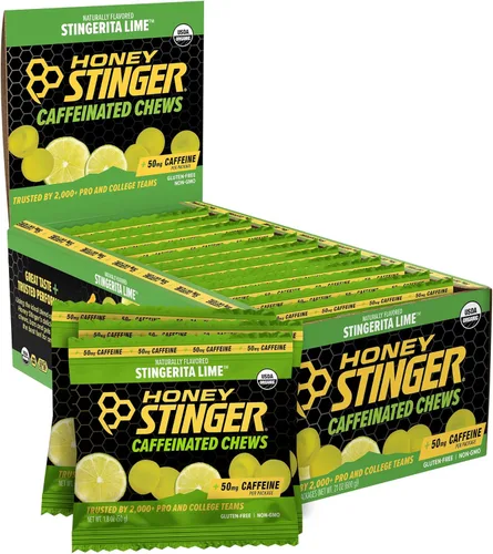 Miniatura 10 de Honey Stinger Gomitas Energéticas de Batido de Frutas Orgánico, Sin Gluten y Sin Cafeína, para Ejercicio, Correr y Rendimiento, Nutrición Deportiva