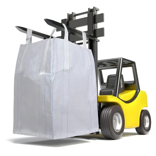 Miniatura 7 de 6 bolsas FIBC a granel de 35 pulgadas de largo x 35 pulgadas de ancho x 43 pulgadas de alto, soporta hasta 3300 libras (SWL) saco de polipropileno