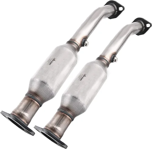 Miniatura 50 de Nilight - Convertidor catalítico de entrada/salida de 2 pulgadas con escudo térmico, catalizador universal de 2 pulgadas para Chevrolet Chevy Dodge