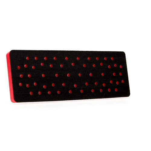 Cubitron Hookit - Almohadilla de lijado limpia, 33 agujeros, para lijadoras orbitales y orbitales aleatorias, fijación de gancho y bucle, 2.756 in x