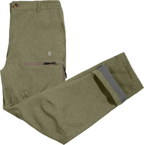 Miniatura 3 de Little Donkey Andy Men's Windproof Fleece Lined Hiking Cargo Pants Water Repellent Softshell Ski Snow Pants