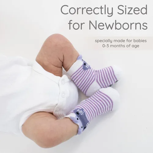 Miniatura 8 de ZIRI ZANE Juego de regalo de calcetines para bebé regalos para bebés recién nacidos para niños y niñas 7 pares únicos bonito y divertido regalo