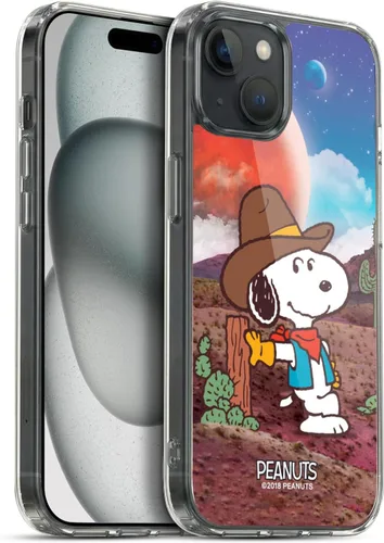Miniatura 11 de Head Case Designs Funda de gel con licencia oficial de Peanuts Nebula Cactus Needles Snoopy Space Cowboy [protección de grado militar] compatible