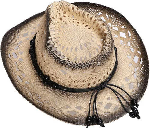 Miniatura 38 de Sombrero vaquero de paja con banda decorada, para disfraces de niños, de Simplicity