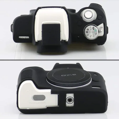 Miniatura 6 de Funda para Canon EOS M50/EOS M50 Mark II, funda protectora de silicona suave para Canon EOS M50/M50 Mark II Cuerpo de cámara digital (negro)