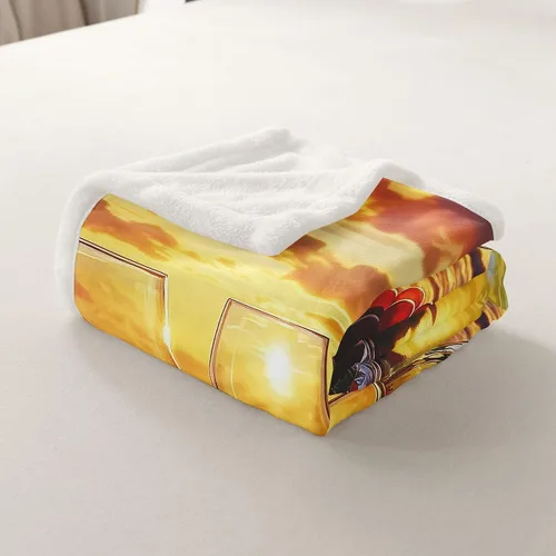 Miniatura 5 de Manta de franela champán para todas las estaciones, romántica manta de cama de vino tinto para decoración del hogar kawaii, manta de feliz día