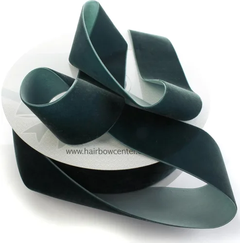 Miniatura 10 de Cinta de terciopelo de 2 pulgadas de un solo lado, suave felpa de lujo, ribete para manualidades para lazos para el cabello, costura, envoltura