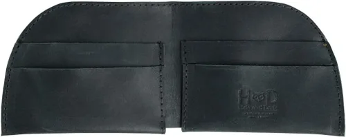 Miniatura 2 de Hide Drink Cartera plegable de cuero con bolsillo frontal capacidad para hasta 4 tarjetas más billetes planos organizador de efectivo accesorios