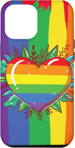 iPhone 15 Pro Max LGBT Gay Pride Gift - Funda Rainbow Lesbian Bi Transgénero