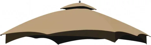 ontheway Toldo de repuesto para cenador Lowe's Allen Roth de 10 x 12 pies #GF-12S004B-1 (color caqui)