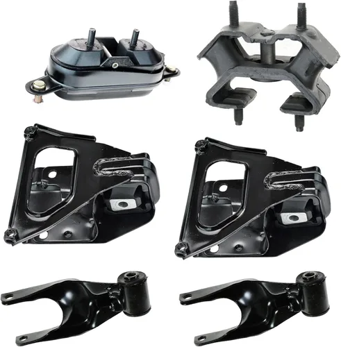 Miniatura 42 de Conjunto de soportes hidráulicos de motor y transmisión TRQ para Mercedes Benz C280 CLK320 E320