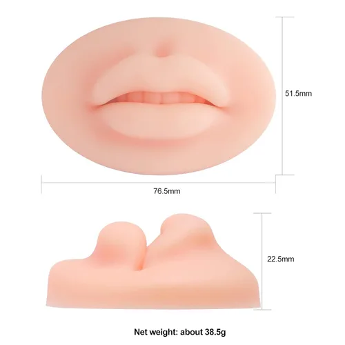 Miniatura 3 de Charme Princesse TA536KIT-1 - 3 Uds. Práctica 3D Labios de silicona de piel permanente para tatuadores y principiantes TA536KIT-1