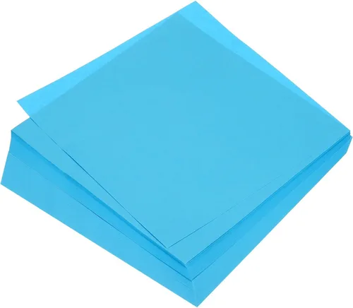 Miniatura 65 de MECCANIXITY 100 hojas de papel de origami de doble cara de 8 x 8 pulgadas (7.9 x 7.9 in), hoja cuadrada para proyectos de manualidades, Pasto verde