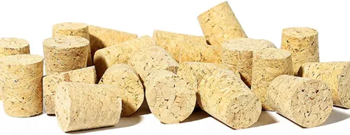 Miniatura 2 de 50 corchos de vino en blanco, tapones de corcho cónicos de madera para botellas de madera, tapones de corcho pequeños para vino, proyectos