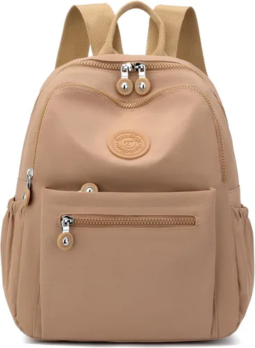 Miniatura 43 de Tanweibago Mini mochilas de nailon para mujer, mochilas pequeñas de 11L para mujer, mochila ligera casual para mujer, mochila de viaje de compras