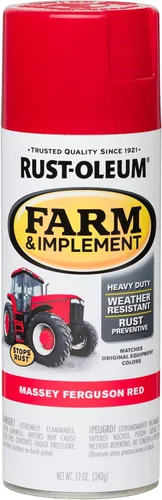 Miniatura 18 de Rust-Oleum 280131-6PK Pintura en aerosol para granjas e implementos, 12 onzas líquidas, color azul Ford, paquete de 6 Ford azul