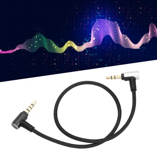 Miniatura 8 de Acogedor Cable de micrófono TRS a TRRS de 0.138 in, cable adaptador multifuncional para conector RODE SC7, Videomicro, Go, Wireless Go Videomic Pro