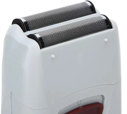 Miniatura 7 de Afeitadora eléctrica, kit de recortadora de barba de lámina húmeda y seca recargable por USB con estuche de viaje para aseo del cabello