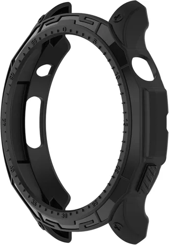Miniatura 4 de Paquete de 3 fundas de reloj a prueba de golpes compatibles con Amazfit GTR 4 Smartwatch (negro)