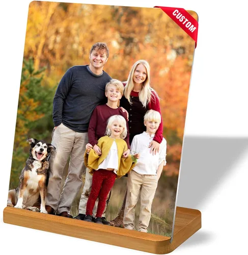 Miniatura 9 de Custom Style Marcos de Fotos Personalizados para Parejas con Impresiones de Fotos de Metal, Personaliza Tu Propio Marco de Fotos, Regalo de Imagen