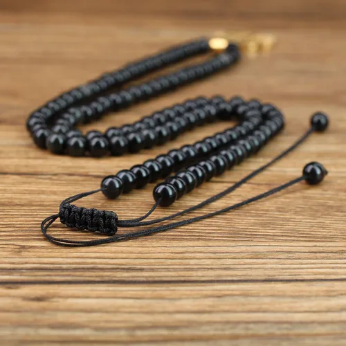 Miniatura 4 de COAI Collar con colgante de árbol de la vida 108 cuentas Japa Mala Piedra