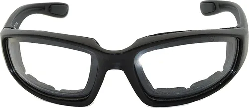 Miniatura 3 de OWL Gafas de espuma acolchadas para motocicleta, lente transparente con espejo ahumado
