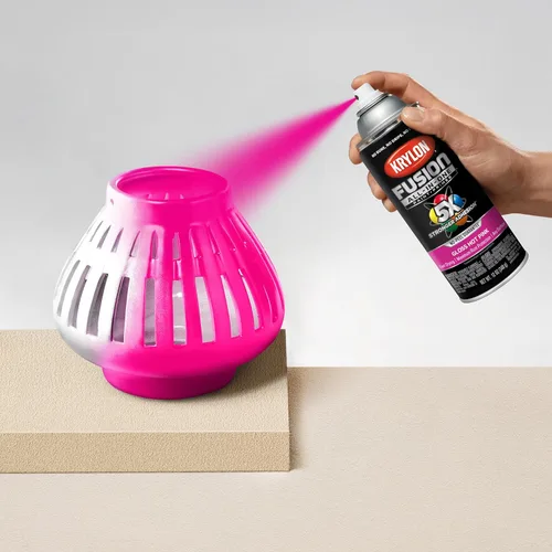 Miniatura 228 de Krylon Fusion - Pintura en aerosol adhesiva todo en uno para uso en interiores y exteriores, 12 onzas, aluminio