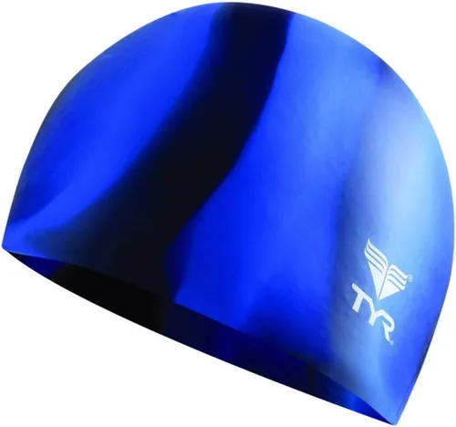 Miniatura 7 de TYR Gorro de natación para adultos de silicona multicolor Verde