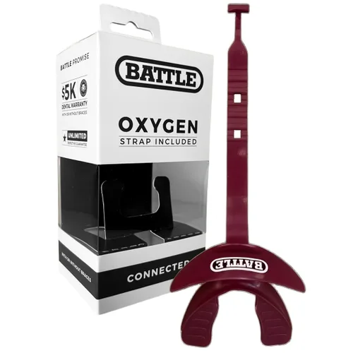 Miniatura 7 de Battle protector bucal con correa conectada, para labios, con oxígeno, 2.5