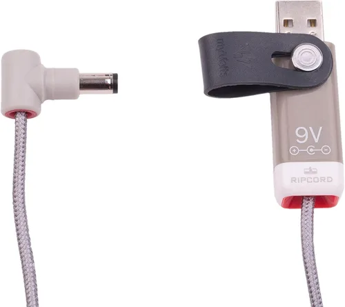 Miniatura 3 de myVolts Ripcord - Cable de alimentación USB a 9 V CC compatible con Roland SP-404 Sampler
