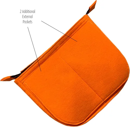 Miniatura 6 de Divitize Organizador de bolsos prémium para Mini Evelyne 16 bolsas, TPM Evelyne 29 bolsa con cremallera, fieltro grueso de 0.079 pulgadas (0.079 in)