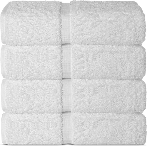 Miniatura 43 de Chakir Turkish Linens - Toallas turcas de alta calidad 100% algodón para baño, 13 x 13 pulgadas (6 toallas pequeñas, aguamarina)
