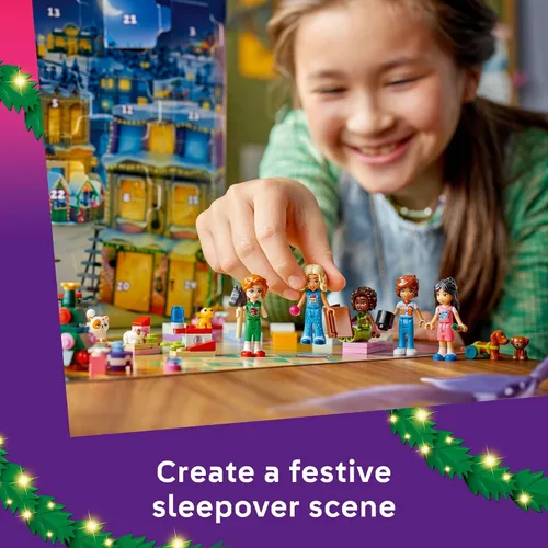 Miniatura 3 de Calendario de Adviento LEGO Friends 2025 - Juguete de Construcción - Set de Cuenta Regresiva para Vacaciones para Niñas y Niños, Edades 6+ - 24