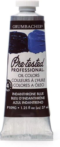Miniatura 15 de Grumbacher Pintura al óleo pre-probada, 1.3 fl oz/1.25 onzas, azul ártico (P313G)
