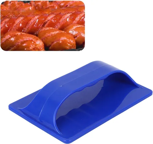 Miniatura 8 de Pssopp Cortador manual de perritos calientes, fácil y rápido de usar, herramienta de corte de perritos calientes de mano, herramienta de corte
