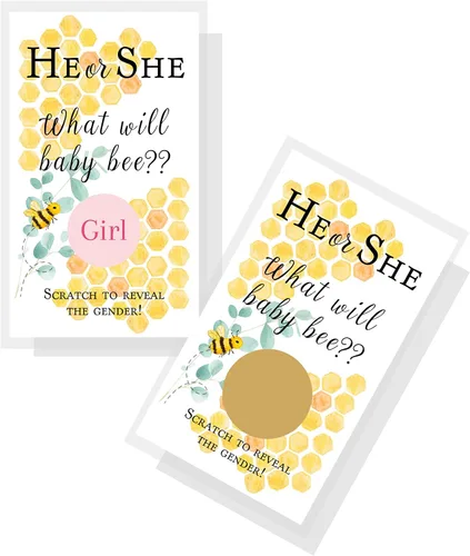 Miniatura 10 de Boutique Marketing LLC It's A Boy Gender Reveal Tarjetas para raspar Fiesta de revelación de género Juegos de revelación de género con temática