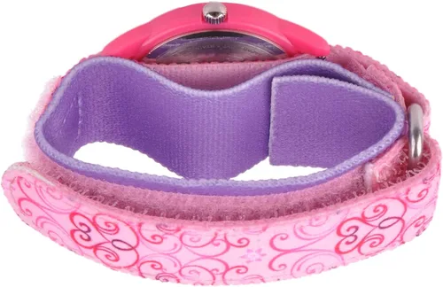 Miniatura 2 de Disney Princess - Reloj analógico de cuarzo con correa de nailon para niños Rosado