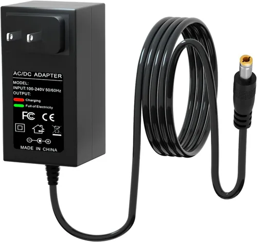 Cargador de 42V para HY-A02 37V 2.0Ah Batería Compatible con HY-A02 Cable Adaptador de Alimentación de Batería