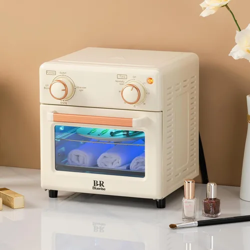 Miniatura 8 de Máquina de limpieza de herramientas de uñas, secadora de 10 litros y desinfectante UV, caja de limpieza de uñas multifuncional, equipo de salón