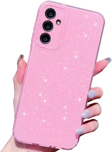Miniatura 69 de MINSCOSE Funda compatible con Samsung Galaxy A14 5G, bonita funda delgada con purpurina fina, a prueba de golpes, de TPU para mujeres y niñas