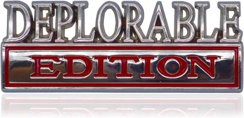 Miniatura 8 de Universal Edición Deplorable Emblema Adhesivo de Reemplazo para Coche, Camioneta, SUV Compatible con Ford F150 Jeep Dodger Chevrolet Emblema