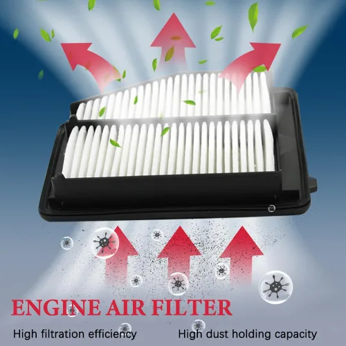 Miniatura 2 de Filtro de Aire del Motor Compatible con Honda Civic 2006 2007 2008 2009 2010 2011 L4 1.8L Panel Rígido con OE 17220RNAA00 CA10165