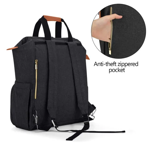 Miniatura 5 de Teamoy Bolsa para extractor de leche compatible con Spectra S1, S2, Medela y bolsa enfriadora, bolsa convertible para extractor de leche y mochila