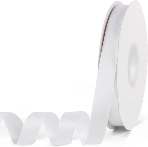 Miniatura 50 de YBLANDEG Cinta de satén de color sólido verde manzana de 1-1/2 pulgadas x 50 yardas, cinta de tela de poliéster de doble cara para envolver regalos