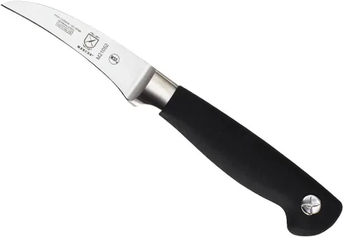 Miniatura 13 de Mercer Culinary M21076 Genesis Cuchillo de chef de 6 pulgadas con respaldo corto, negro