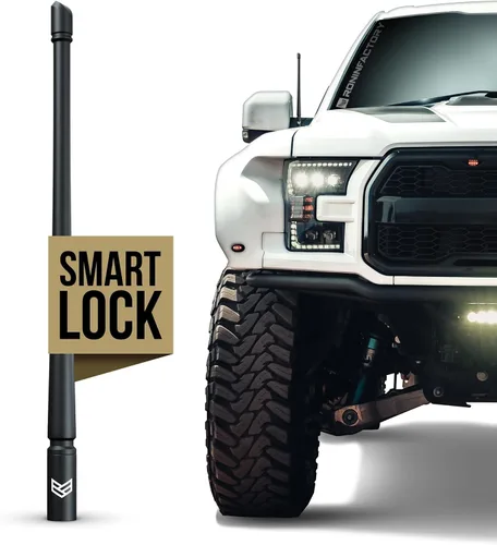 Miniatura 12 de RONIN FACTORY Antena de camión para Ford F150 F250 F350 Super Duty Raptor Bronco (21-23) Lightning Dodge RAM 1500 Accesorios - Antirrobo - Seguro