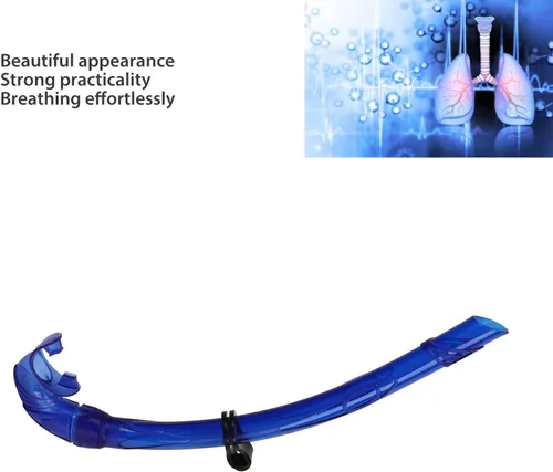 Miniatura 3 de Snorkel Snorkel, PVC Snorkel para Buceo (azul)